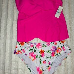 Beachsissi Pink Swimsuit Set